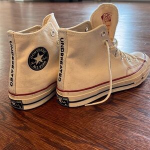 Undefeated x Converse High Top Sneakers